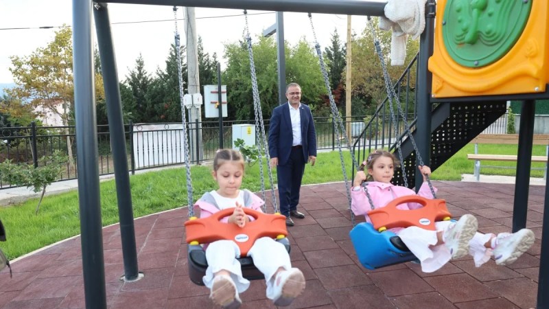 Mersincik Mahallesi Yeni Parkına Kavuştu