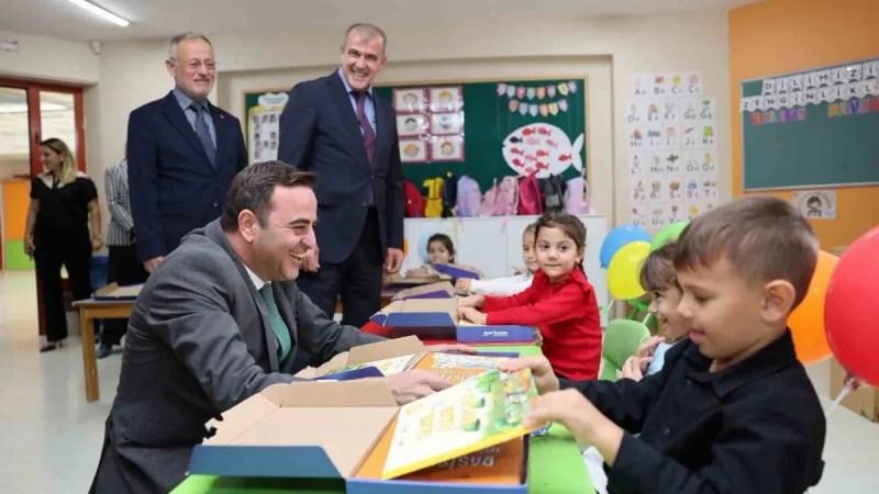 Başiskele’de miniklere eğitim seti