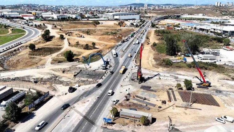 Gebze kavşak projesinde çalışmalar hızlandı