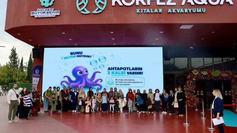 Özel çocuklar su altı dünyasını keşfetti