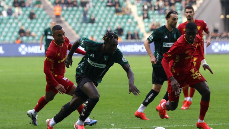 Kocaelispor’un iç saha serisi sona erdi!