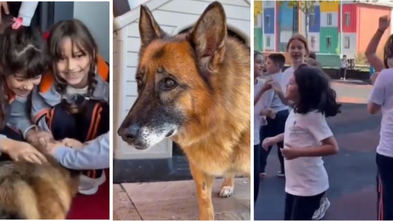 Venüs yeniden okulunda! Öğrenciler sevinçten havalara uçtu