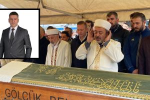 Arkadaşı tarafından öldürülen meclis üyesi Murat Saral son yolculuğuna uğurlandı