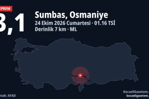 Osmaniye’de 3,1 büyüklüğünde deprem