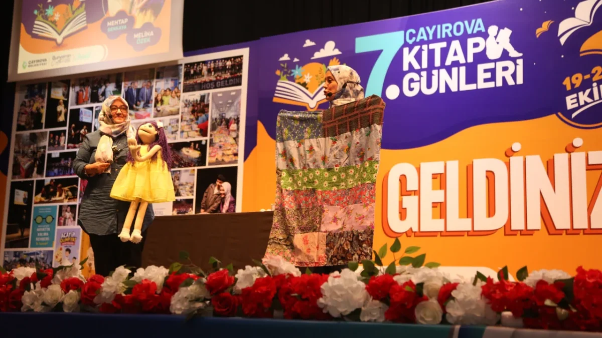 Çayırovalı çocuklar vantrologla eğlendi