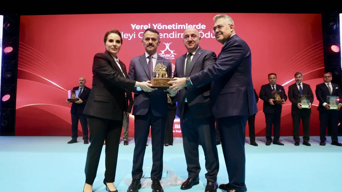 Darıca Belediyesi’ne Aileyi Güçlendirme Ödülü