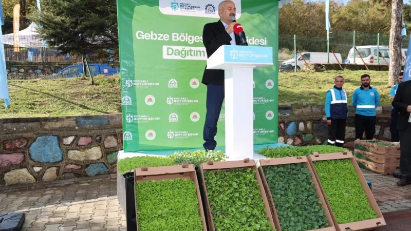 Gebze’de çiftçiye tarımsal destek sürüyor