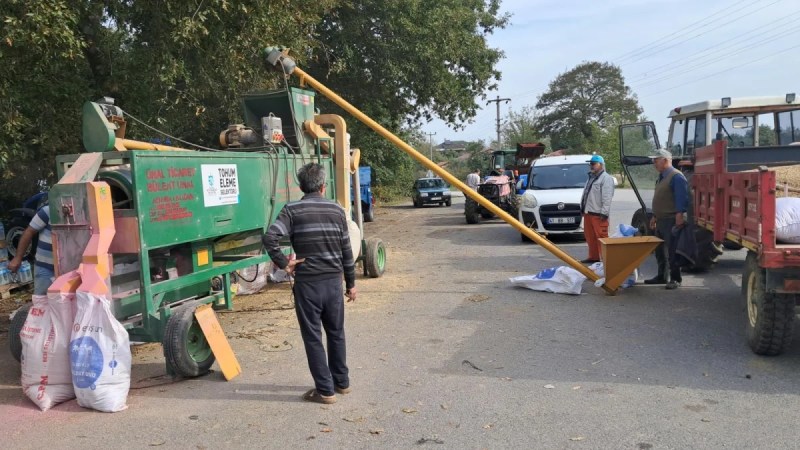 Kandıra'da çiftçiye ücretsiz tohum temizleme - 3. görsel