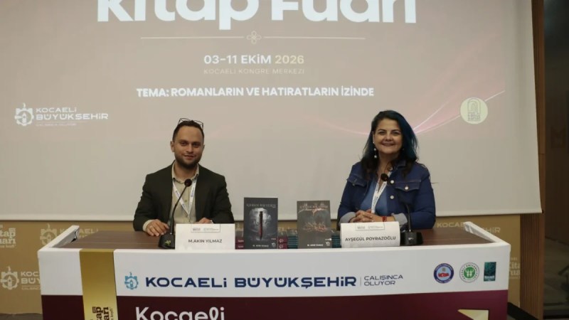 Kitap Fuarı’nda edebiyattan kültüre renkli söyleşiler