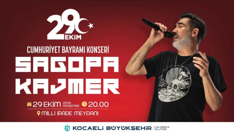 Kocaeli'de 29 Ekim coşkusu köprüye taşınıyor - 3. görsel