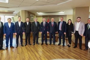 KOTO heyeti Başkan Büyükakın ile buluştu