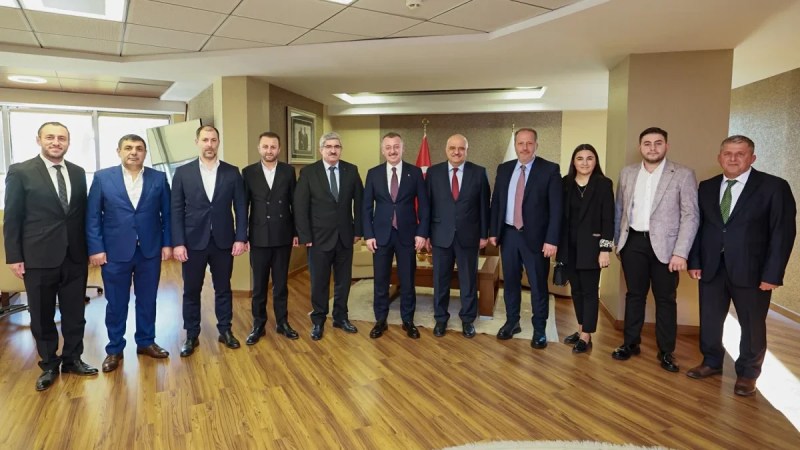 KOTO heyeti Başkan Büyükakın ile buluştu