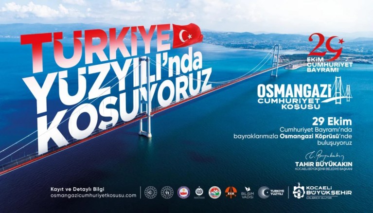 Osmangazi Köprüsü’nde 6 bin kişi koşacak