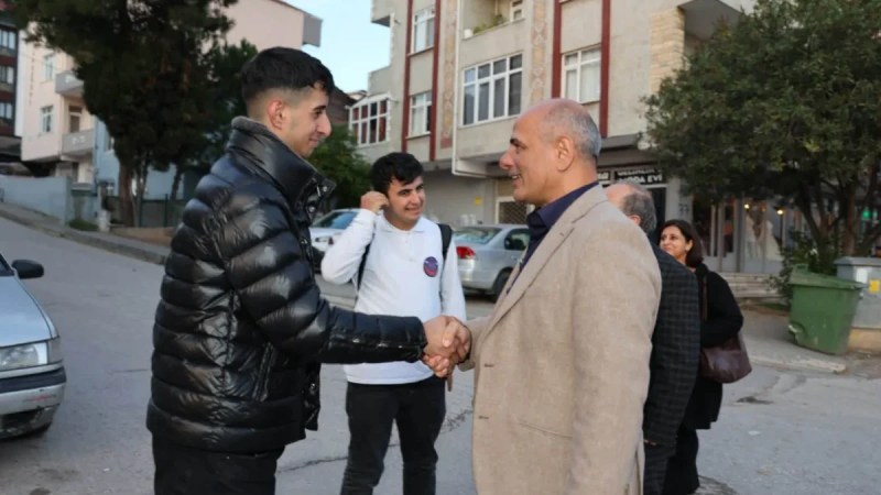 Şener Söğüt Çamlıtepe’de esnafı dinledi