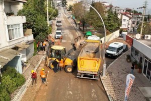 Diliskelesi’nde elektrik hatları yer altına iniyor