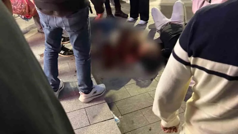 Sokakta yere yığılan hasta kurtarılamadı!