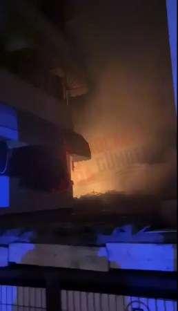 Körfez’de evin mutfağını alevler sardı!