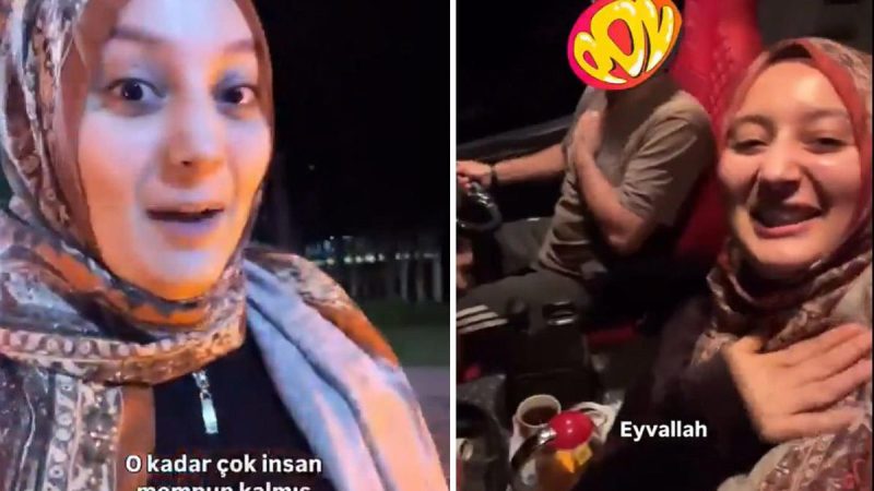 Tır yolculuğu videosu olay oldu! Gelen yorumlara ateş püskürdü
