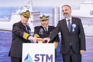 STM Portekiz’in ikinci gemisini kızağa aldı